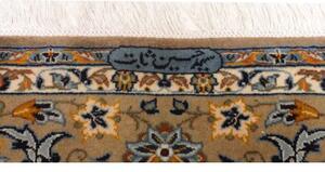 Tappeto Kashan Floreale Avorio Blu 271x395 Cm