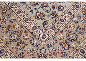 Tappeto Kashan Floreale Verde Salvia Beige 305x412 Cm