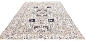 Tappeto Nain 6la Patchwork Avorio Blu Scuro 206x295 Cm