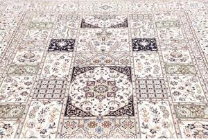 Tappeto Nain 6la Patchwork Avorio Blu Scuro 206x295 Cm