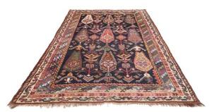 Tappeto Antik Stilizzato Blu Scuro Multicolore 170x252 Cm