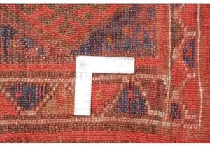 Tappeto Antik Geometrico Blu Notte Rosso Corallo 162x265 Cm