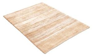 Tappeto Gabbeh Fine Geometrico Beige Avorio 90x118 Cm