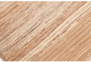 Tappeto Gabbeh Fine Geometrico Beige Avorio 90x118 Cm
