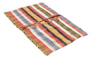 Tappeto Gabbeh Fine Geometrico Multicolore 75x120 Cm