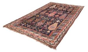 Tappeto Antik Stilizzato Blu Scuro Multicolore 170x252 Cm