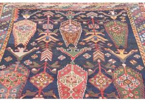 Tappeto Antik Stilizzato Blu Scuro Multicolore 170x252 Cm