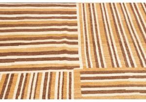 Tappeto Gabbeh Fine Patchwork Beige Marrone 177x234 Cm