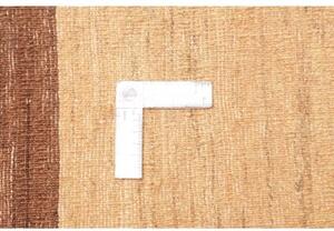 Tappeto Gabbeh Fine Geometrico Beige Marrone 185x230 Cm