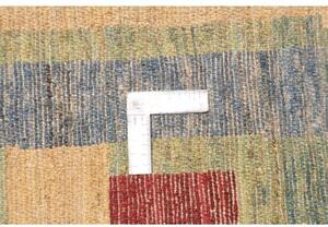 Tappeto Gabbeh Fine Geometrico Beige Rosso 200x232 Cm