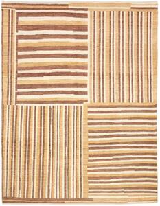 Tappeto Gabbeh Fine Patchwork Beige Marrone 177x234 Cm