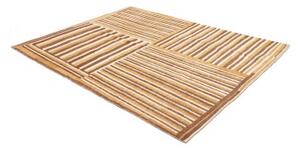 Tappeto Gabbeh Fine Patchwork Beige Marrone 177x234 Cm