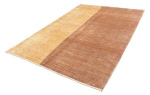 Tappeto Gabbeh Fine Geometrico Marrone Beige 180x249 Cm