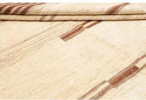 Tappeto Gabbeh Fine Geometrico Avorio Marrone 190x230 Cm