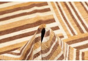 Tappeto Gabbeh Fine Patchwork Beige Marrone 177x234 Cm