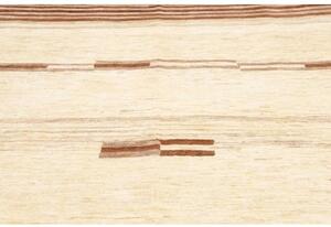 Tappeto Gabbeh Fine Geometrico Avorio Marrone 190x230 Cm