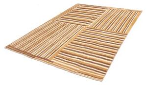 Tappeto Gabbeh Fine Patchwork Beige Marrone 177x234 Cm