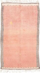 Tappeto Kilim Moderno Geometrico Rosa Beige 150x250 Cm