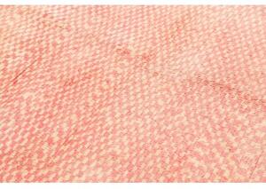 Tappeto Kilim Moderno Geometrico Rosa Beige 150x250 Cm