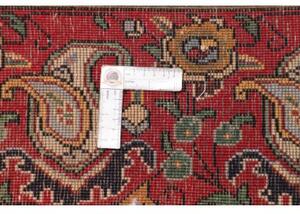 Tappeto Tabriz Floreale Blu Scuro Rosso 300x387 Cm