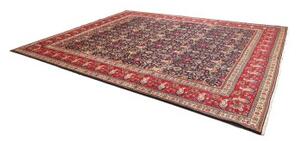 Tappeto Tabriz Floreale Blu Scuro Rosso 300x387 Cm