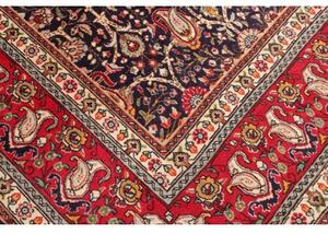 Tappeto Tabriz Floreale Blu Scuro Rosso 300x387 Cm