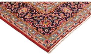 Tappeto Ardakan Medaglione Floreale Rosso Blu Scuro 257x370 Cm