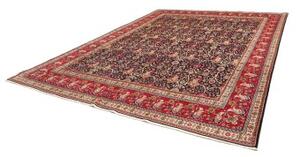 Tappeto Tabriz Floreale Blu Scuro Rosso 300x387 Cm
