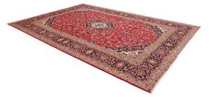 Tappeto Ardakan Medaglione Floreale Rosso Blu Scuro 257x370 Cm