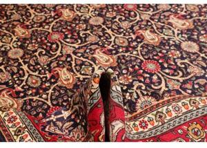 Tappeto Tabriz Floreale Blu Scuro Rosso 300x387 Cm