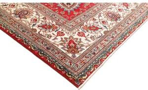 Tappeto Tabriz Floreale Rosso Avorio 300x385 Cm