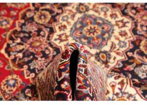 Tappeto Ardakan Medaglione Floreale Rosso Rubino Nero 293x394 Cm