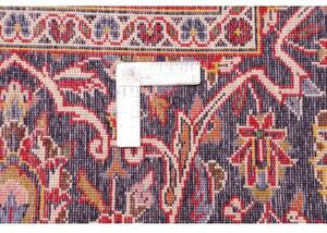 Tappeto Ardakan Medaglione Floreale Rosso Blu Scuro 300x402 Cm