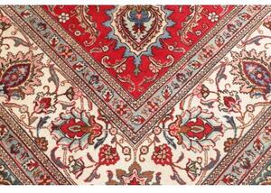 Tappeto Tabriz Floreale Rosso Avorio 300x385 Cm