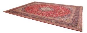 Tappeto Ardakan Medaglione Floreale Rosso Blu Scuro 300x415 Cm