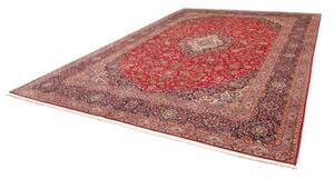 Tappeto Ardakan Medaglione Floreale Rosso Blu Scuro 300x415 Cm