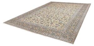Tappeto Kashan Floreale Avorio Blu 293x388 Cm