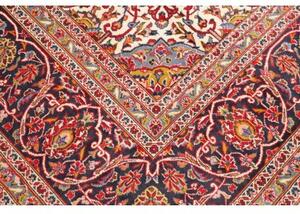 Tappeto Ardakan Medaglione Floreale Rosso Blu Scuro 300x402 Cm