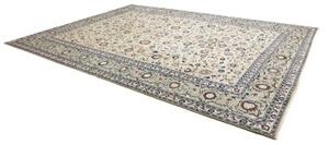 Tappeto Kashan Floreale Verde Chiaro Blu 305x410 Cm