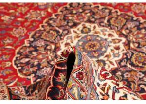 Tappeto Ardakan Medaglione Floreale Rosso Blu Scuro 300x402 Cm