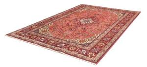 Tappeto Tabriz Stilizzato Rosso Corallo Rosso Scuro 206x296 Cm