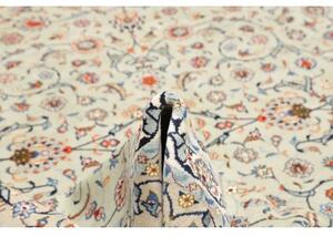 Tappeto Kashan Floreale Avorio Blu 260x370 Cm
