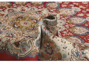 Tappeto Ardakan Medaglione Floreale Rosso Avorio 352x530 Cm