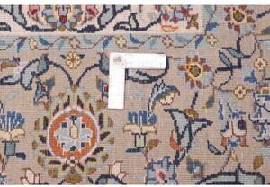 Tappeto Kashan Floreale Avorio Blu 260x370 Cm