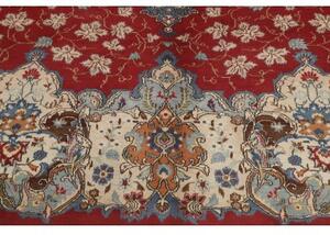 Tappeto Ardakan Medaglione Floreale Rosso Avorio 352x530 Cm