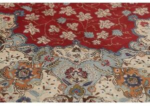 Tappeto Ardakan Medaglione Floreale Rosso Avorio 352x530 Cm