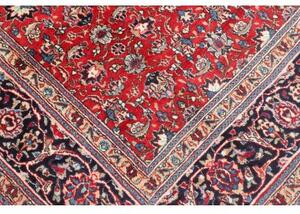 Tappeto Moud Floreale Rosso Blu Scuro 200x296 Cm