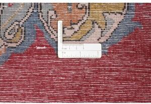 Tappeto Ardakan Medaglione Floreale Rosso Avorio 352x530 Cm