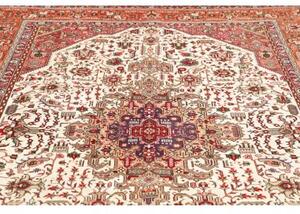 Tappeto Tabriz Stilizzato Avorio Terracotta 205x300 Cm