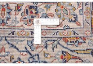 Tappeto Kashan Floreale Avorio Blu 310x442 Cm